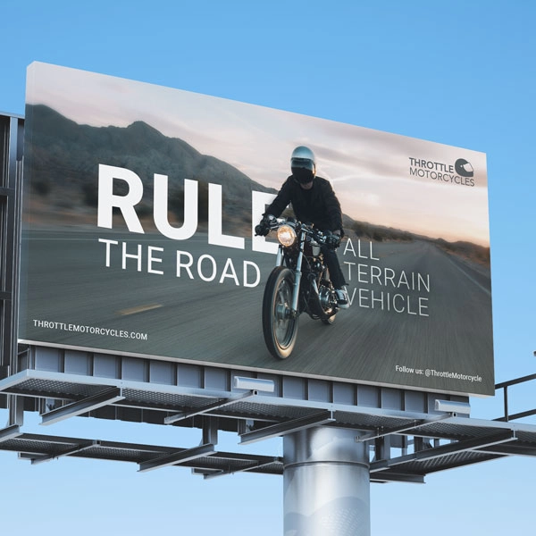 Rule The Road Billboard Design