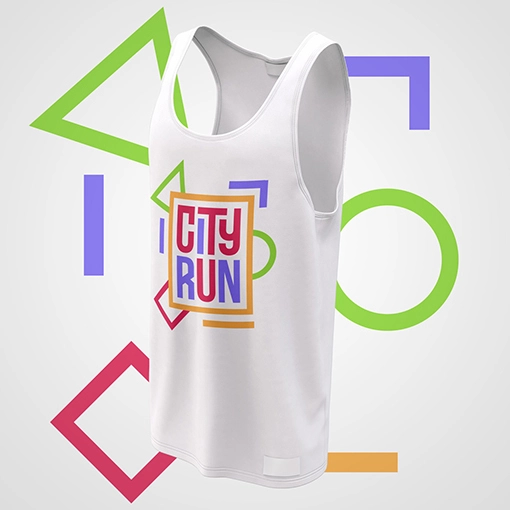 Cool T-shirt Design for City Run